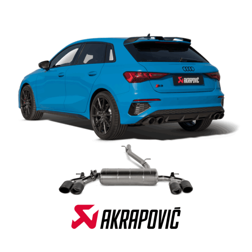 Echappement AKRAPOVIC AUDI S3