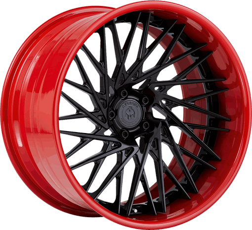 Aversus Forged Wheels A-FB X19 Black Red