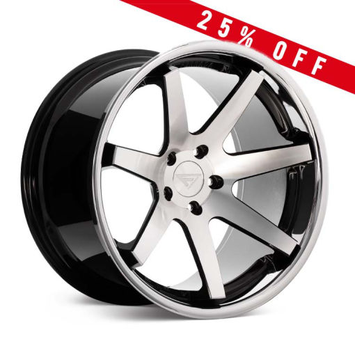 Ferrada Wheels FR1 Silver Machined Face