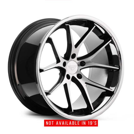 Ferrada Wheels FR2 Black Machined Face