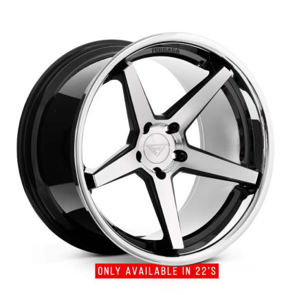 Ferrada Wheels FR3 Black Machined Face